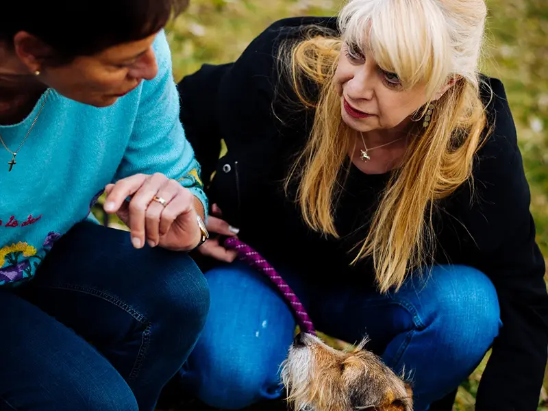 Einzelcoaching mit Hund und Halterin